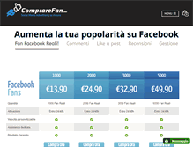 Tablet Screenshot of comprarefan.net